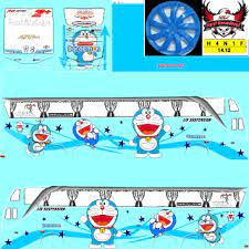 Download livery bussid keren dan jernih. Livery Bussid Hd Keren Doraemon Livery Bus