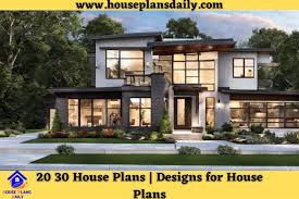 20 30 House Plans Designs For House