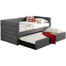 Gray Velvet Daybed 5335gy Daybed