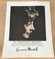 germaine monteil makeup print ad 1965