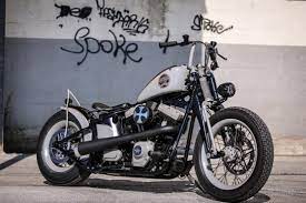 customized harley davidson softail