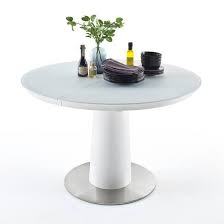 Theron Extendable Glass Dinig Table