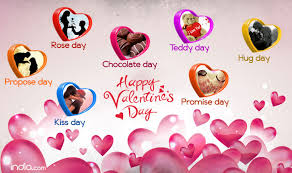 Valentine's day, or st valentine's day, is celebrated every year on 14 february. Valentine Week List 2017 Rose Day Propose Day Kiss Day Complete List Of Days To Celebrate Till Valentine S Day India Com