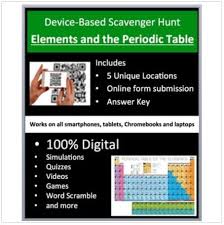 device based scavenger hunt activity