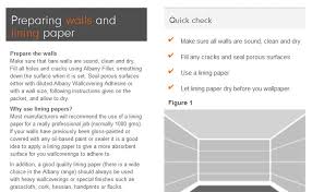 Apply Wallpaper Lining Using Wall Size