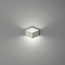 Designer Mini Led Wall Light In Brilliant Design Soft And Chic White Metal Square Wall Sconce For Living Room Gallery Besides Beautifulhalo Com