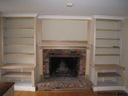 Around Fireplace Bookshelves