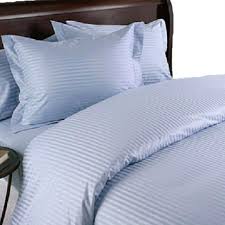 blue stripe full goose down comforter 8