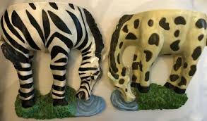 Oxford Elite Ceramic Giraffe Zebra