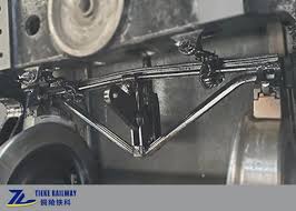 combined forging casting brake beam for