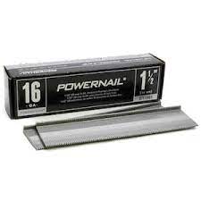 powernail 1 1 2 in x 16 gauge