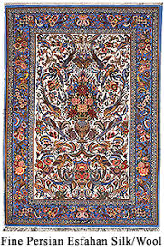 persian esfahan oriental antique rugs