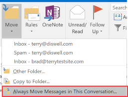 organize your email with folders in outlook
