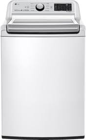 Their cycle times are shorter, and they typically clean soiled. Lg 5 0 Cu Ft High Efficiency Smart Top Load Washer With Turbowash3d Technology White Wt7300cw Best Buy