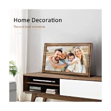 16 inch large digital picture frame canupdog digital photo frame with 32gb storage wall mountable auto rotate motion sensor share photo video via