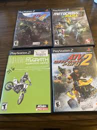 ps2 game lot of 4 atv off road fury 2