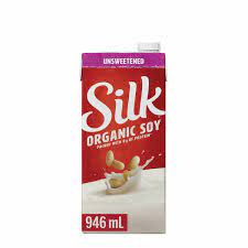 silk vanilla soy milk organic