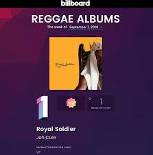 Jah Cures Royal Soldier Debuts At Number One On Billboard