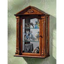 wall mounted curio cabinet visualhunt