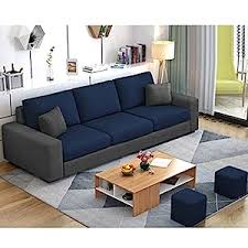 furny arvon 3 seater fabric sofa set