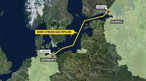 Russian gas pipelines under Baltic Sea