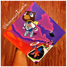 Graduation + bonus tracks dirty release date: Graduation Cap Kanye West Graduation Album Cover University Of Houston Kmm Artwork Ha Graduation Album Graduation Cap Drawing Kanye West Graduation Cap