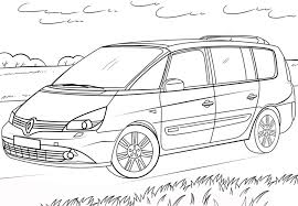 Let's take a look and color the minivan coloring page. Coloring Pages Coloring Pages Renault Printable For Kids Adults Free