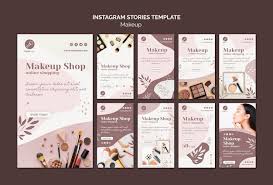 make up concept insram stories template