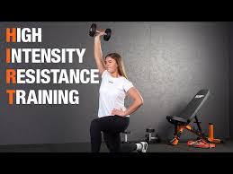 high intensity resistance training