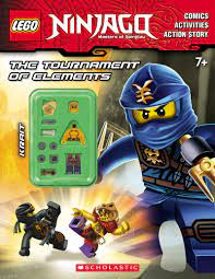 Lego Ninjago: The Tournament Of Elements (Activity Book With Minifigure) |  Scholastic: Children Book Publishing