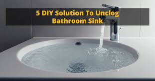 How To Unclog Your Bathroom Sink 5 Diy
