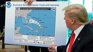 Trump Relentlessly Defends Use Of Altered Dorian Map