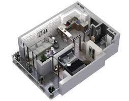 3d Floor Plans Apartment 3d Model