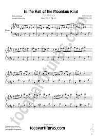 File_download download as pdf music_note midi. Tubescore In The Hall Of The Mountain King By Edward Grieg Peer Gynt Suite NÂº 1 Op 46 Easy Piano Sheet Music For Beginners