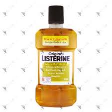 listerine antiseptic mouthwash 1l original