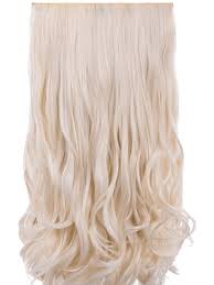 The bleaching process is a bit different for everyone, depending on your current hair color, but otherwise its pretty straightforward. Candice 5 Weft Loose Curl Hair Extensions In Bleach Blonde Koko Couture