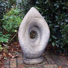 Twister Contemporary Stone Garden Sculpture