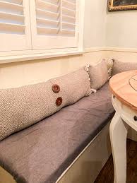 Diy Removable Bench Seat Cover How To