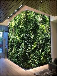 Living Wall Built In Grow Lights And