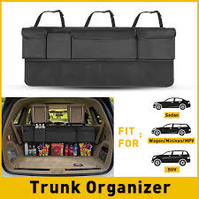 car trunk organizer oxford interior