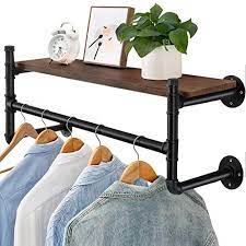 Oyydecor Industrial Pipe Clothes Rack