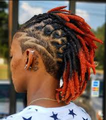 Bright neon pink and neon cyber yellow ombre blend, dip dyed dreads. 15 Color Inspiration For Men W Locs Ideas In 2021 Locs Dreadlock Styles Hair Styles