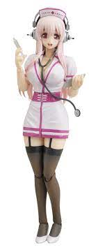 Amazon.com: Gutto kuru Figure Collection 53 - Suoper Sonico (Nurse Ver.)  (PVC Figure) by Animewild : Toys & Games