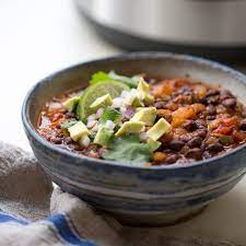 instant pot vegetarian chili