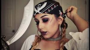 pirate makeup tutorial halloween 2016