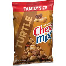 chex mix turtle snack mix nutrition