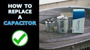 how to replace a capacitor you