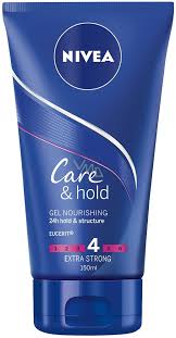 Hair gel is almost a cliché: Nivea Care Hold Nourishing Hair Gel 150 Ml Vmd Parfumerie Drogerie