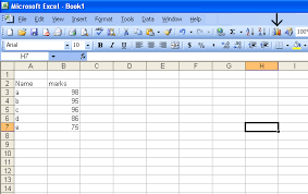 Create A Chart In Microsoft Excel 2003 Microsoft Office