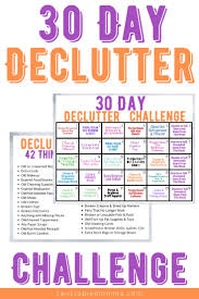 30 day declutter challenge free